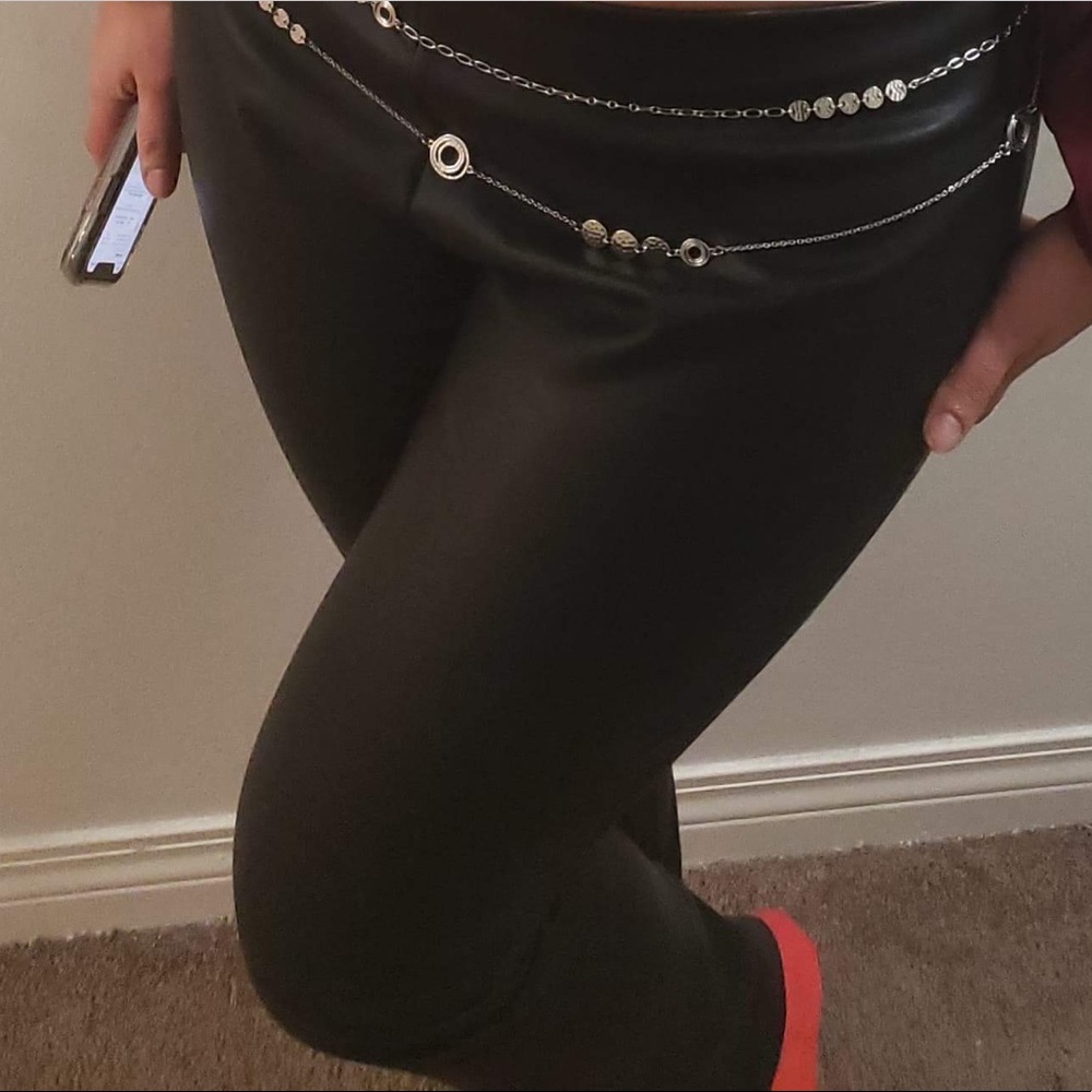 Ralph lurean faux leather pants